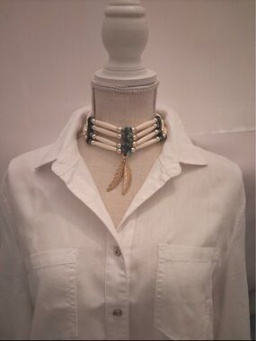 One of a kind Native American Indian Choker Necklace